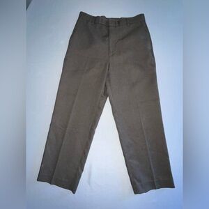 Vintage Levi's Mens Action Slacks Brown Straight Leg
